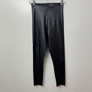 Commando Black Control Faux Leather Leggings‎ Size Medium and Small